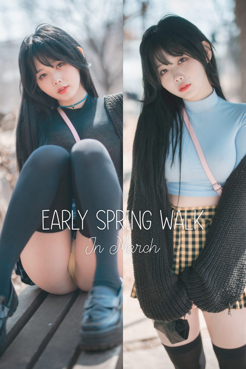 Watch sexy DJAWA Photo – Zia (지아): “Early Spring Walk in March” photos