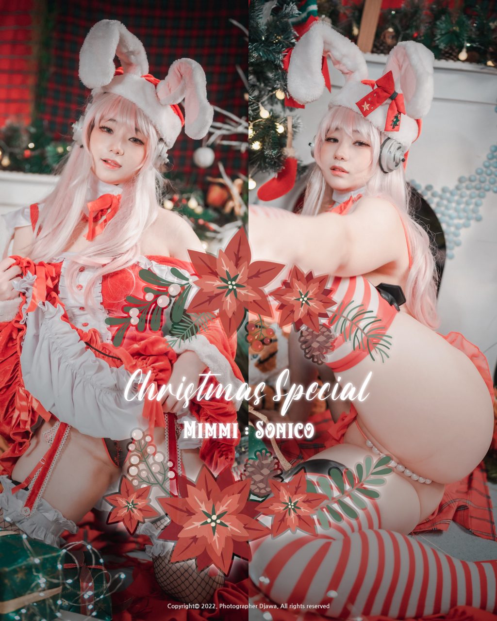 Watch sexy DJAWA Photo – Mimmi (밈미): “Christmas Special 2022” (Super Sonico) photos