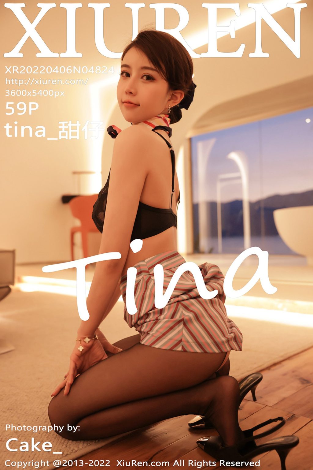 Watch sexy XIUREN No.4824: tina_甜仔 photos