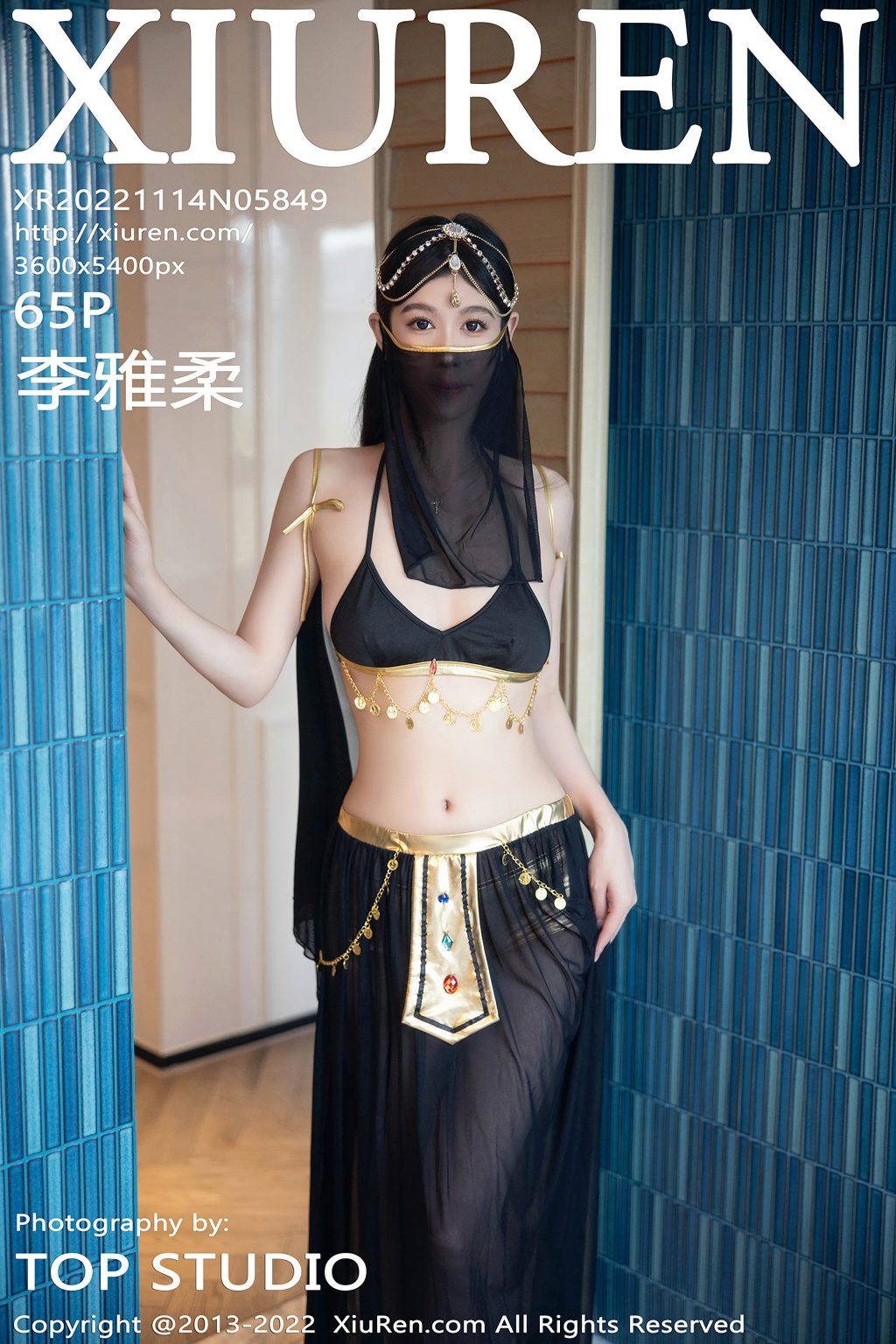 Watch sexy XIUREN No.5849: 李雅柔182CM photos