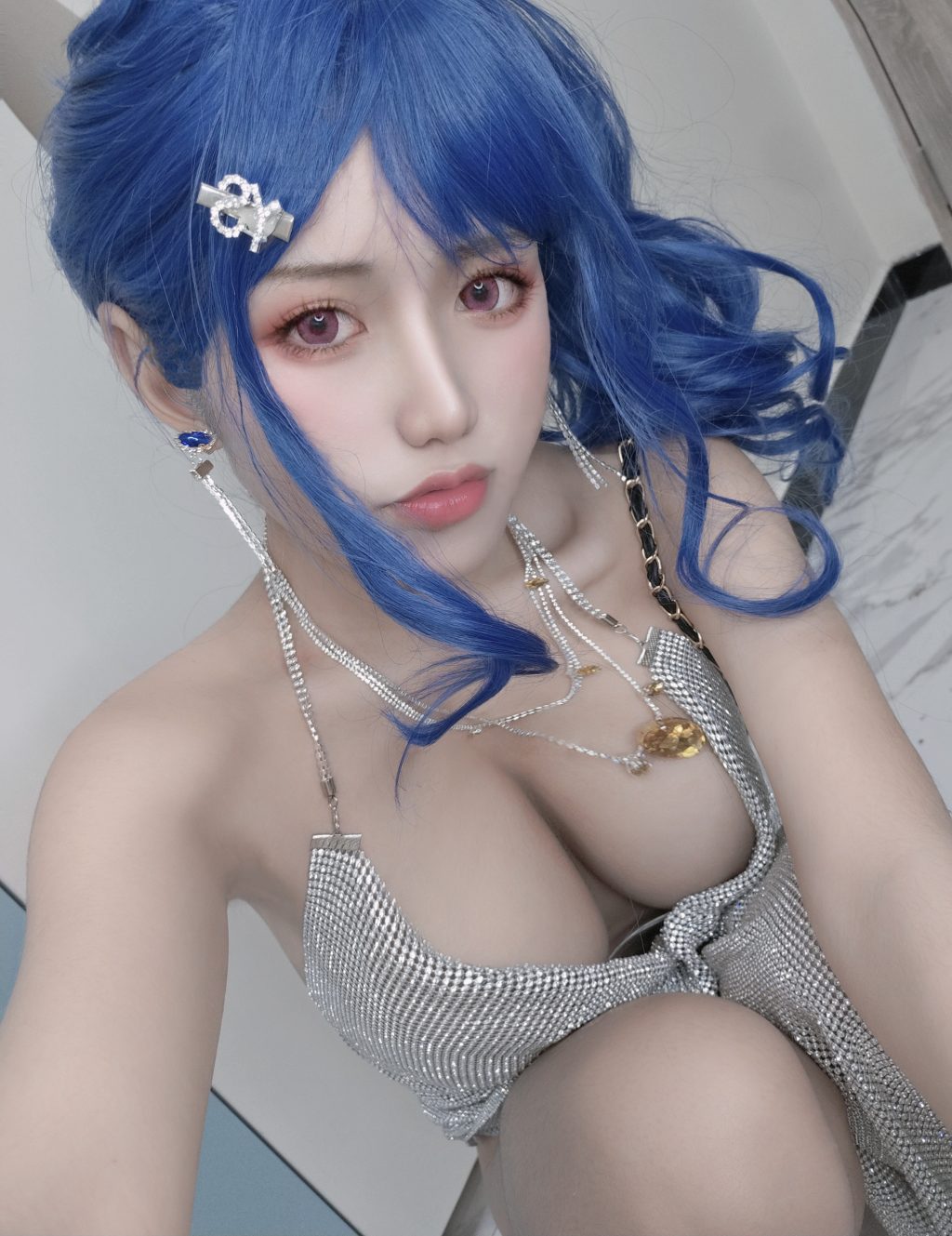 Watch sexy Coser@一笑芳香沁 No.015: 圣路易斯 photos