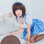 Coser@桜桃喵 Vol.037: 蕾姆小睡裙