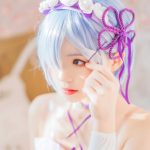 Coser@桜桃喵 Vol.037: 蕾姆小睡裙