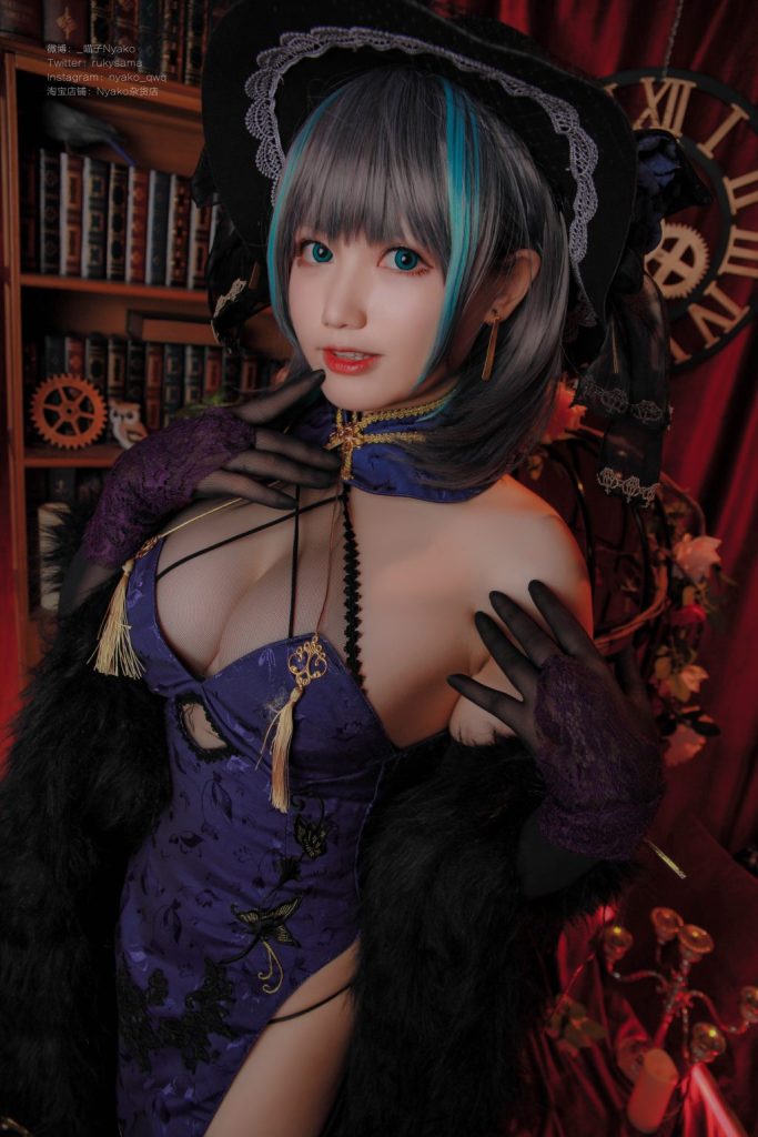 Coser@Nyako喵子: 柴郡旗袍