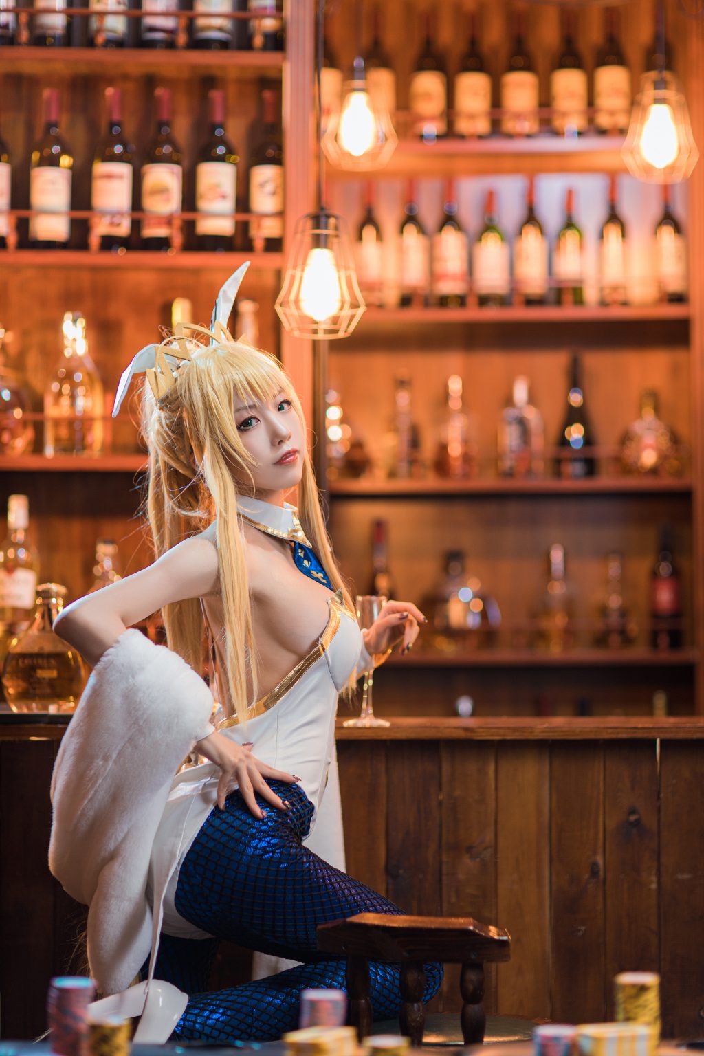 Watch sexy Coser@水淼Aqua Vol.019: 白枪呆 photos