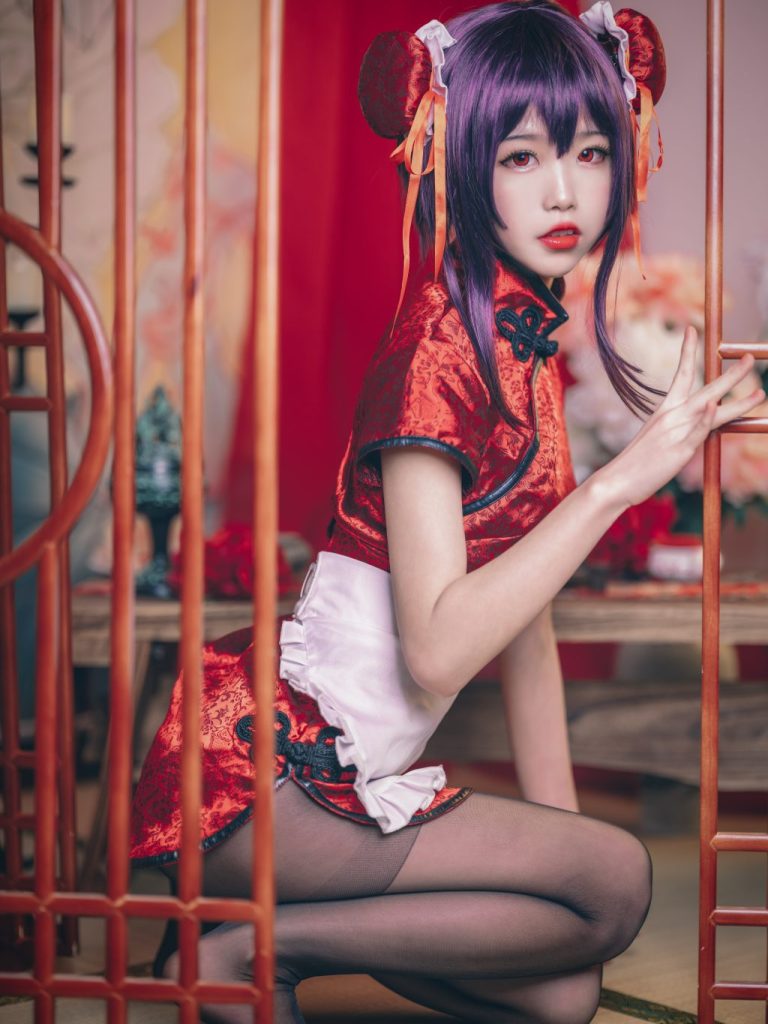 Coser@水淼Aqua Vol.029: 霞之丘诗羽 旗袍