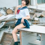 Coser@蠢沫沫 (chunmomo) Vol.035: 天台JK