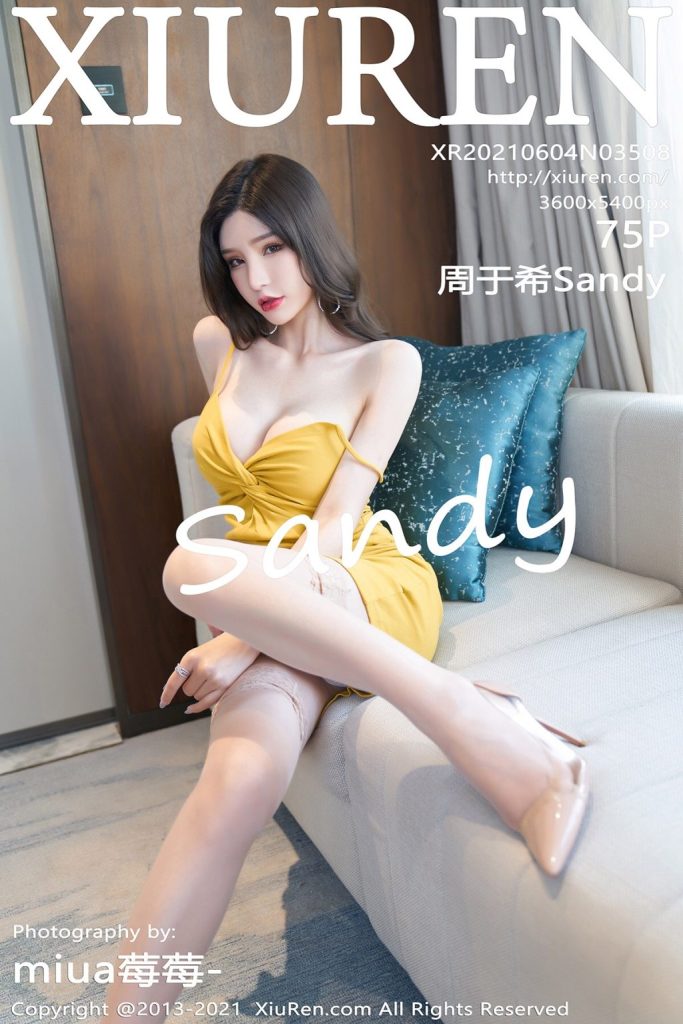 XIUREN No.3508: Zhou Yuxi (周于希Sandy)