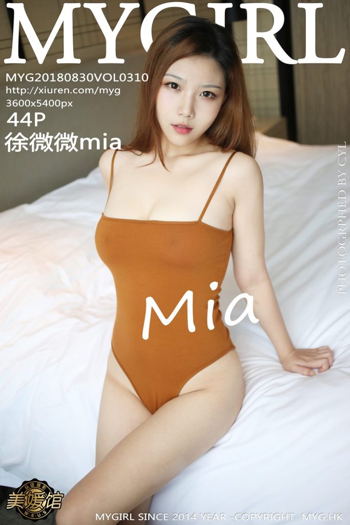 MyGirl Vol.310: Người mẫu 徐微微mia