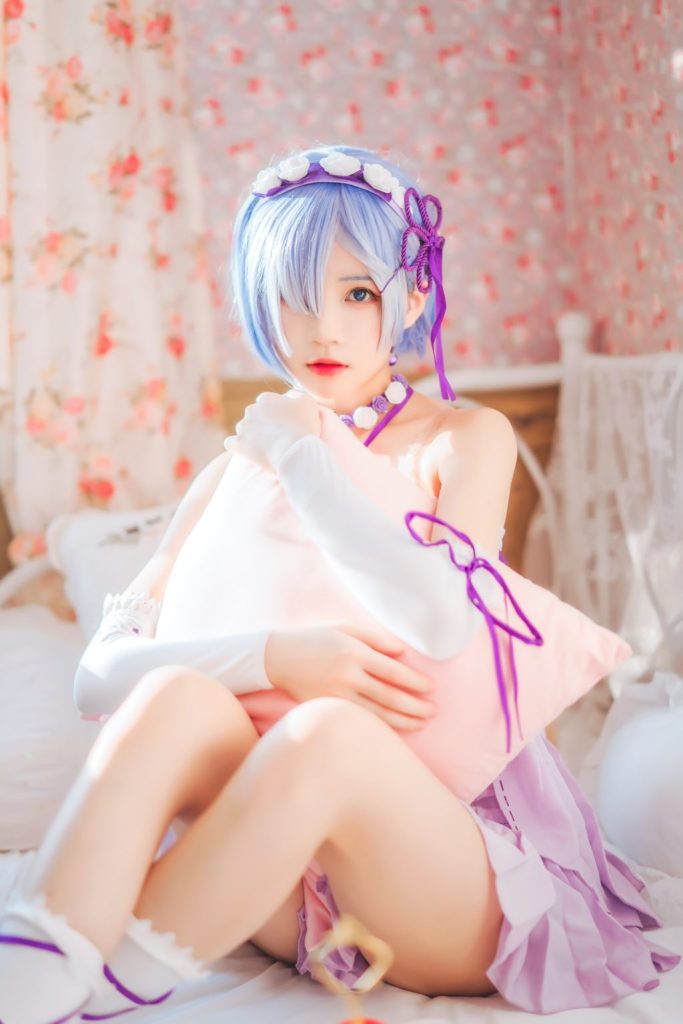 Coser@桜桃喵 Vol.137: 蕾姆睡裙