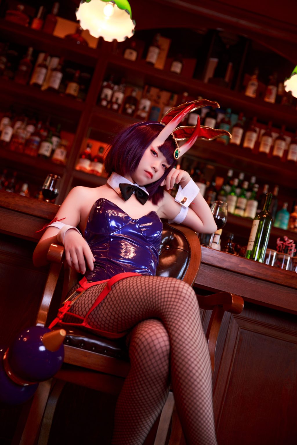 Watch sexy Coser@G44不会受伤 Vol.030: 酒吞兔女郎 photos