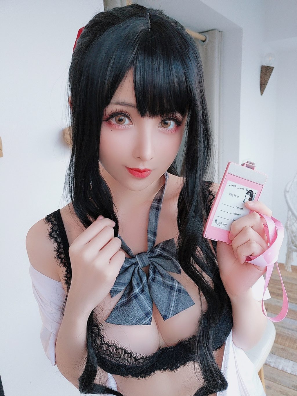 Watch sexy Coser@rioko凉凉子 Vol.060: 放课后的学姐 photos