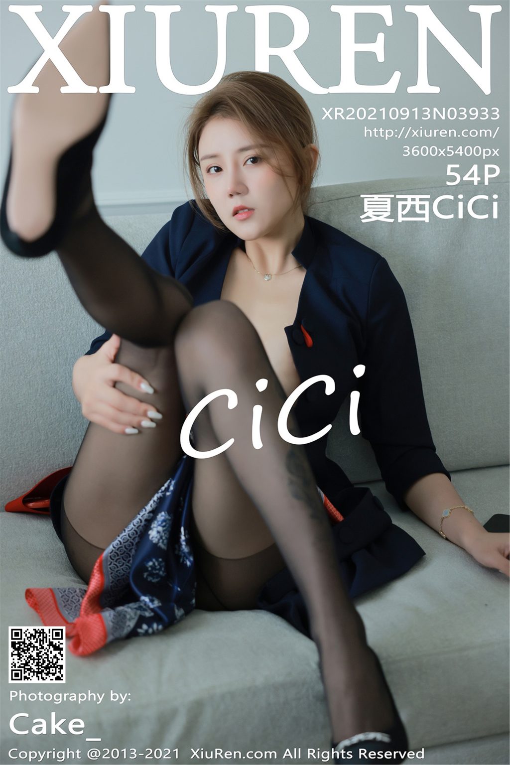 Watch sexy XIUREN No.3933: 夏西CiCi photos