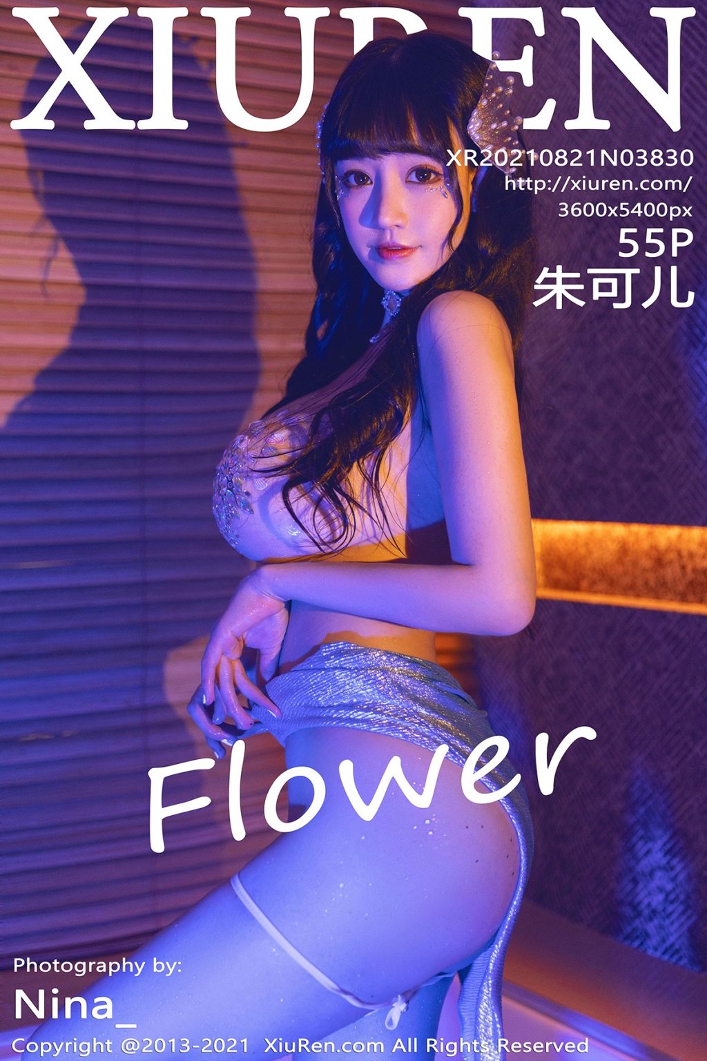 Watch sexy XIUREN No.3830: Zhu Ke Er (朱可儿Flower) photos