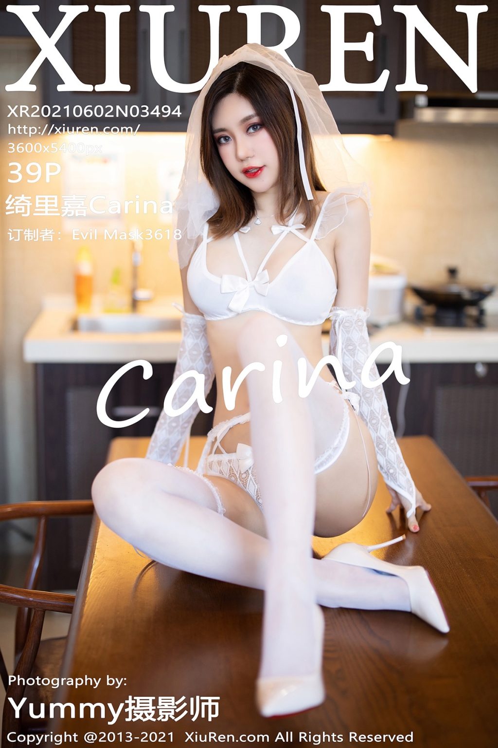 Watch sexy XIUREN No.3494: 绮里嘉Carina photos