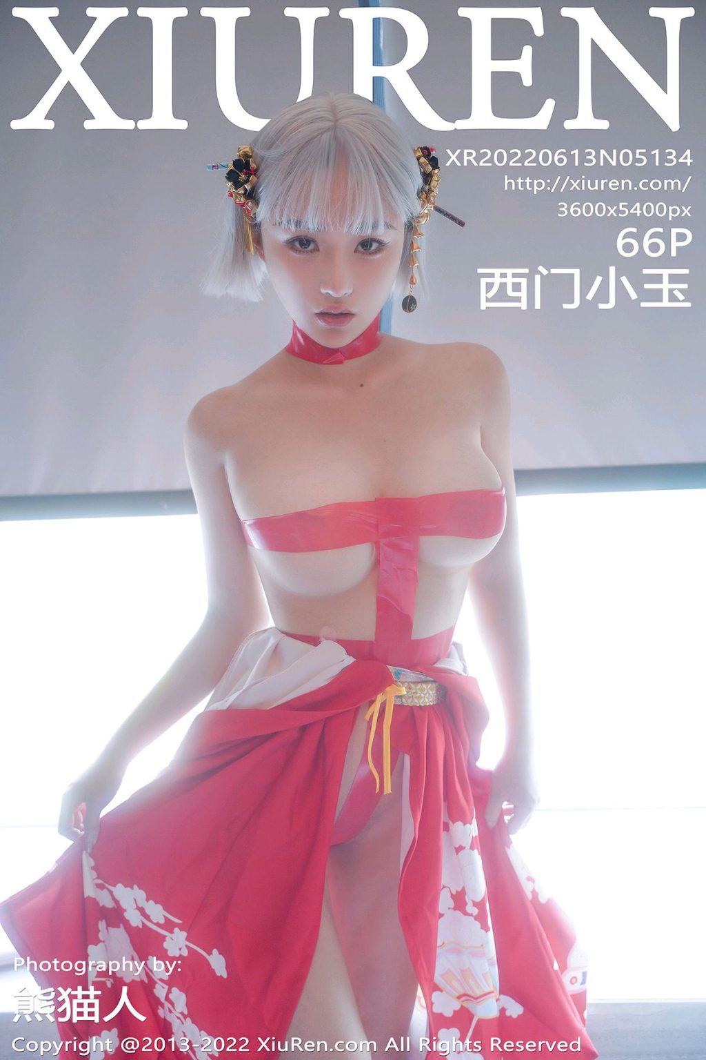 Watch sexy XIUREN No.5134: 西门小玉 photos