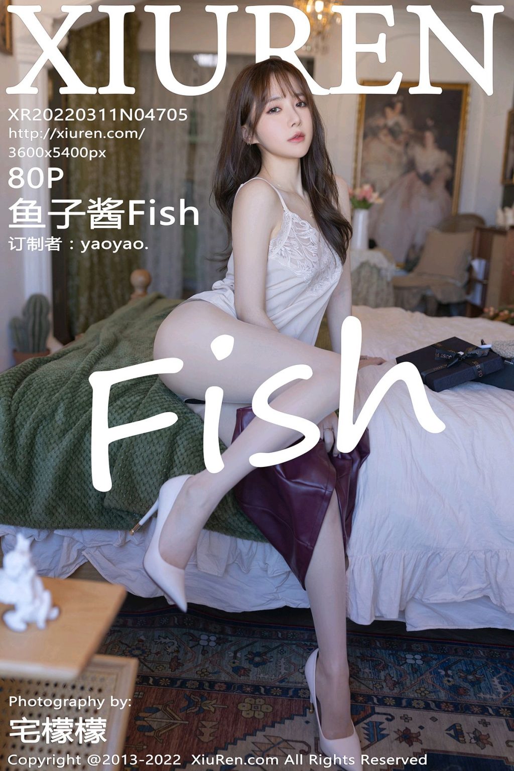 Watch sexy XIUREN No.4705: 鱼子酱Fish photos