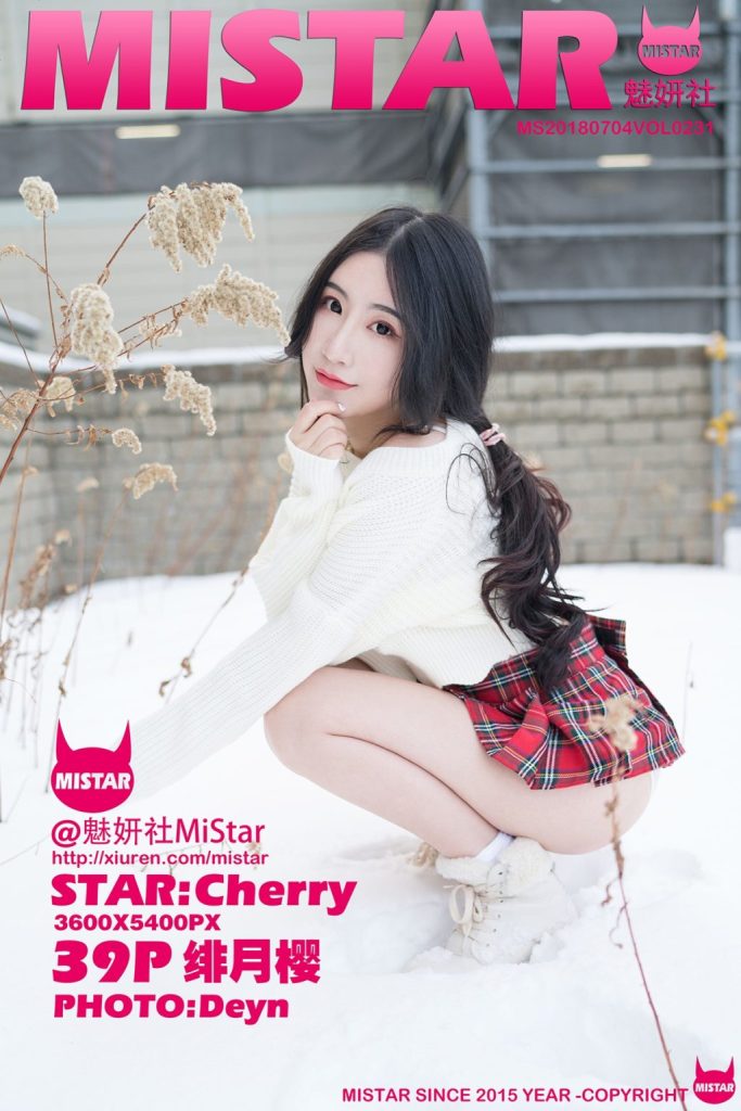 MiStar Vol.231: Người mẫu 绯月樱-Cherry