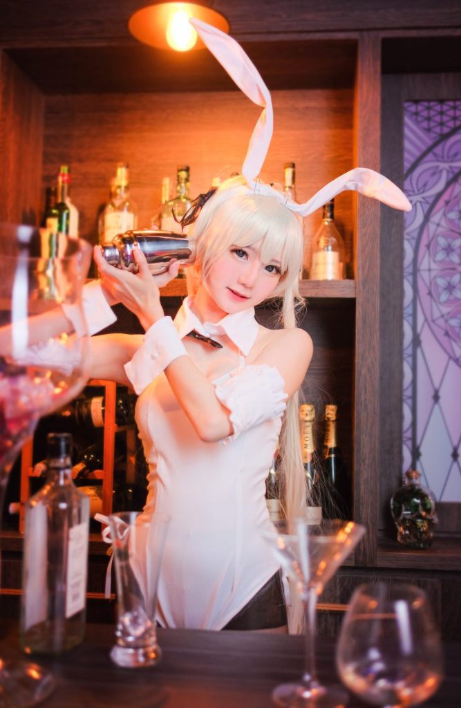 Coser@Sally多啦雪 (Sally Dorasnow): Sora Kasugano Bunny Suit