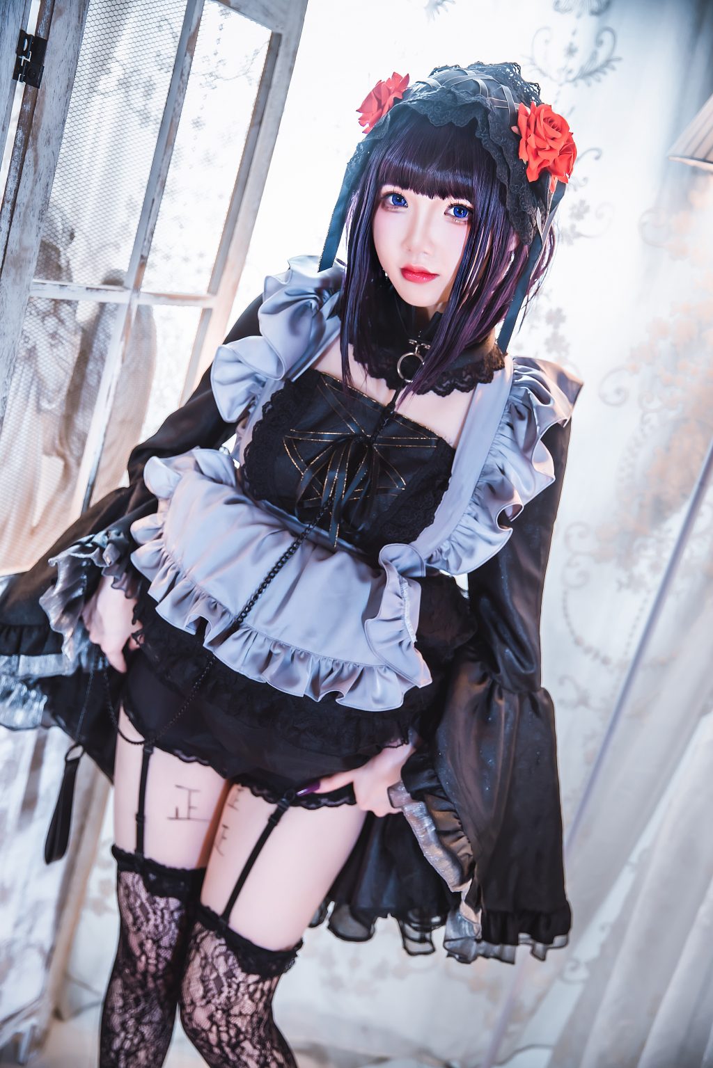 Watch sexy Coser@雪晴Astra (雪晴嘟嘟) Vol.040: 喜多川黑江雫 photos