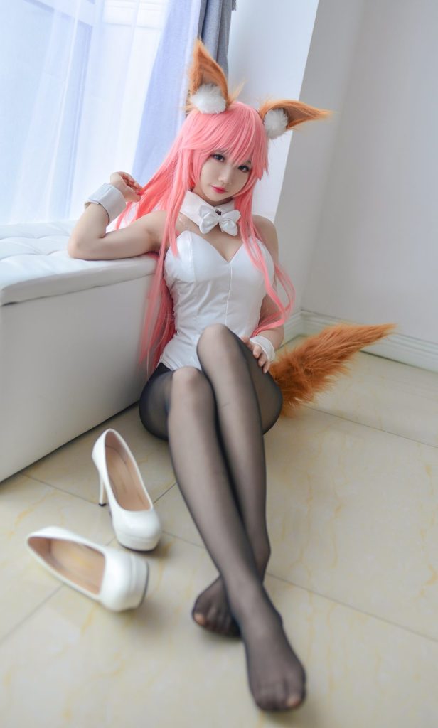 Coser@雪琪SAMA Vol.019: 玉藻前兔女郎