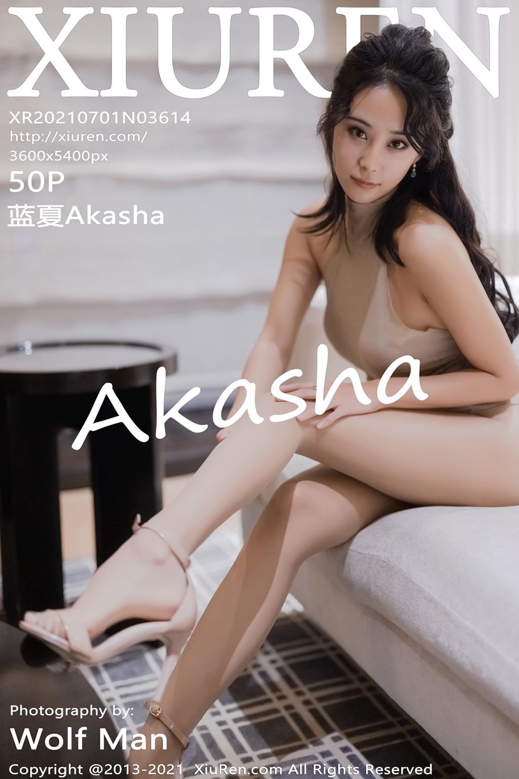 Watch sexy XIUREN No.3614: 蓝夏Akasha photos