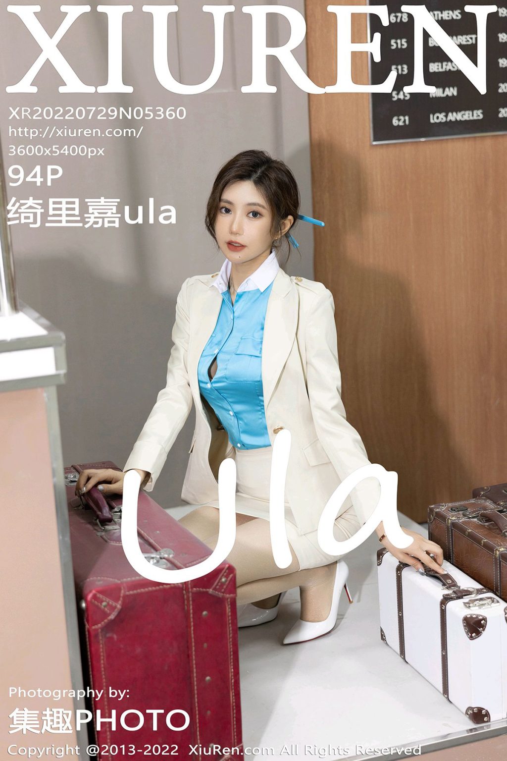 Watch sexy XIUREN No.5360: Ula (绮里嘉) photos