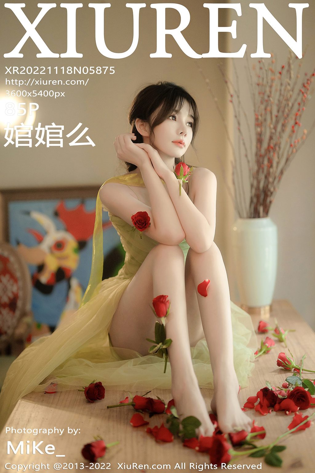 Watch sexy XIUREN No.5875: 婠婠么 photos