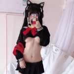 Coser@桜井宁宁 Vol.022: 半乳制服概念