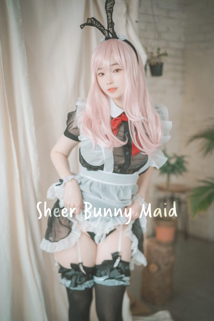 DJAWA Photo – Bambi (밤비): “Sheer Bunny Maid”