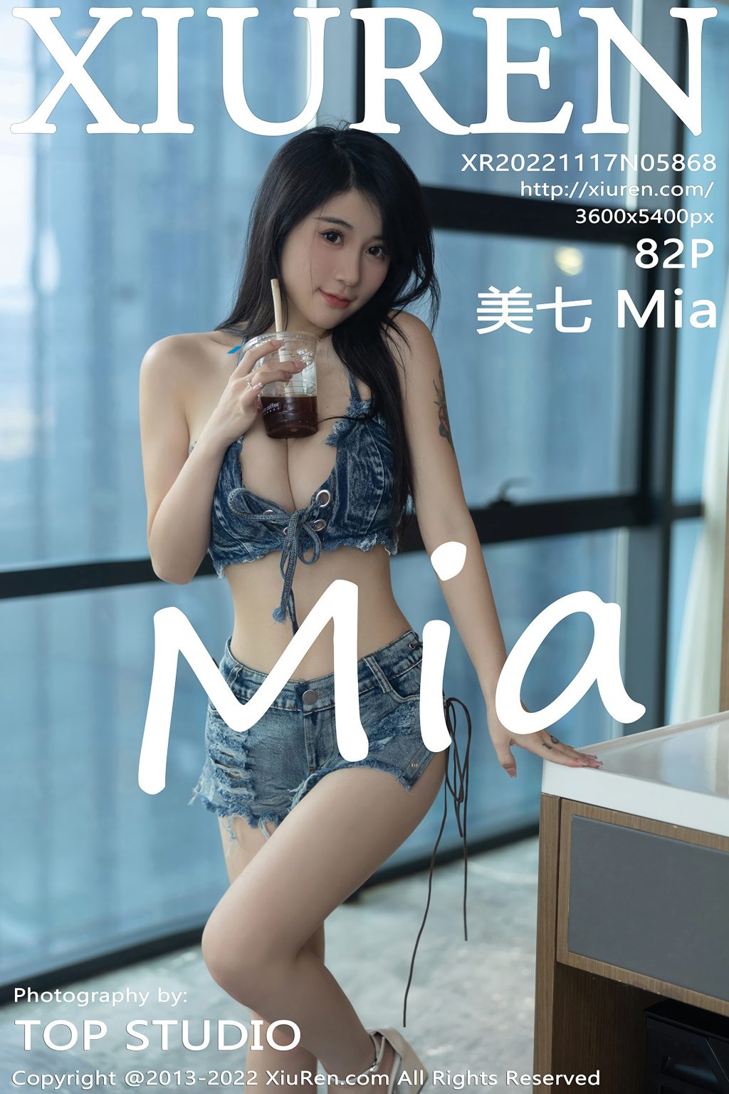 Watch sexy XIUREN No.5868: 美七Mia photos