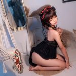 Coser@蠢沫沫 (chunmomo) Vol.053: 黑睡裙