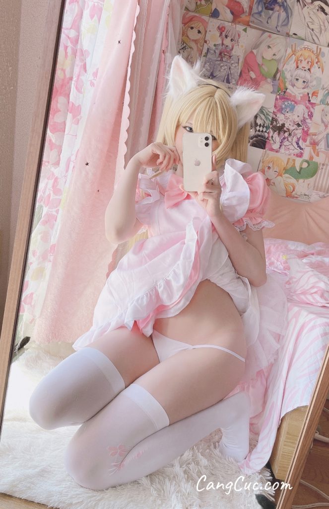 Coser@习呆呆 – 猫耳女仆 Necomimi Maid Servant