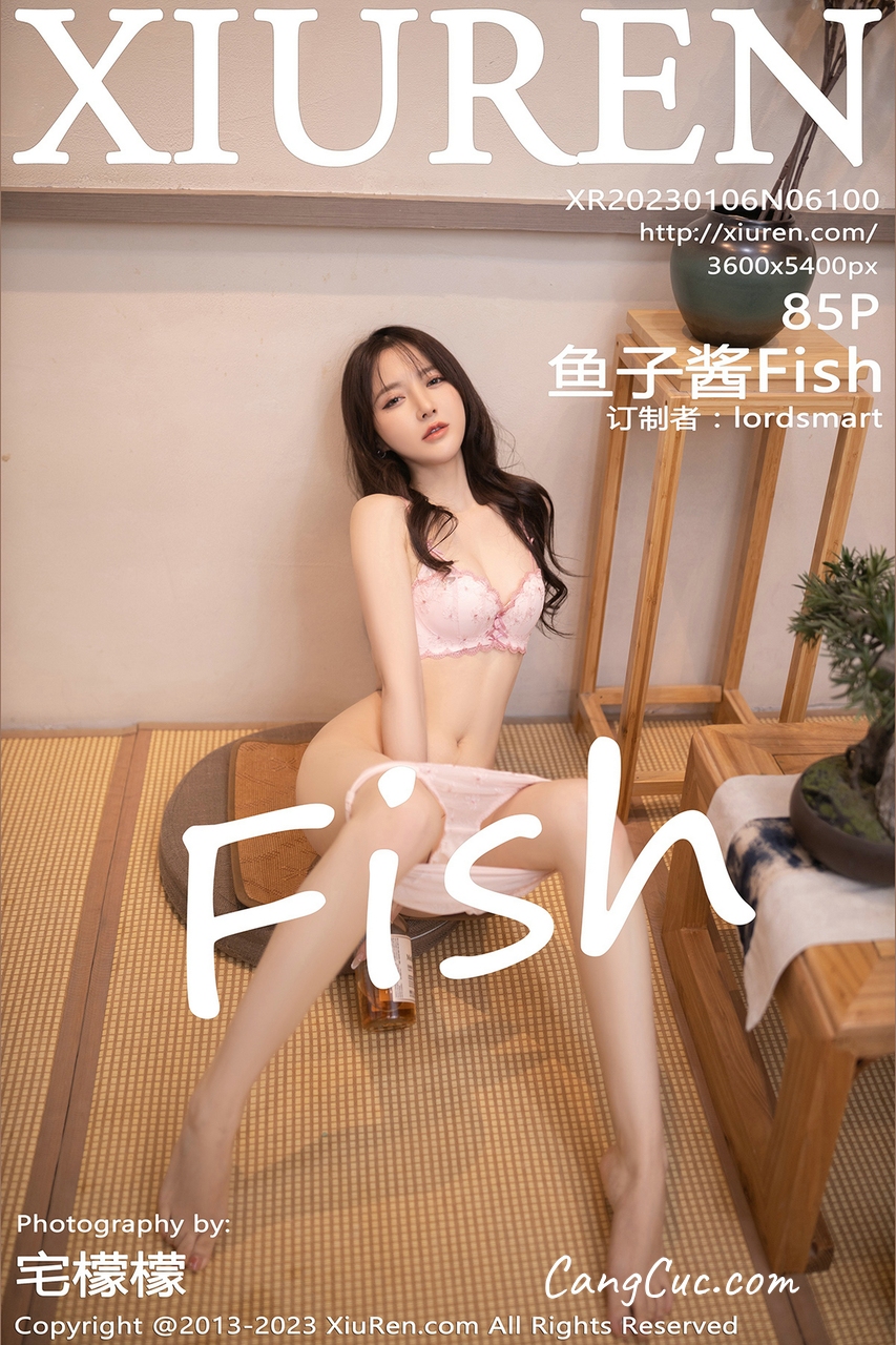 Watch sexy XIUREN No.6100 鱼子酱Fish photos