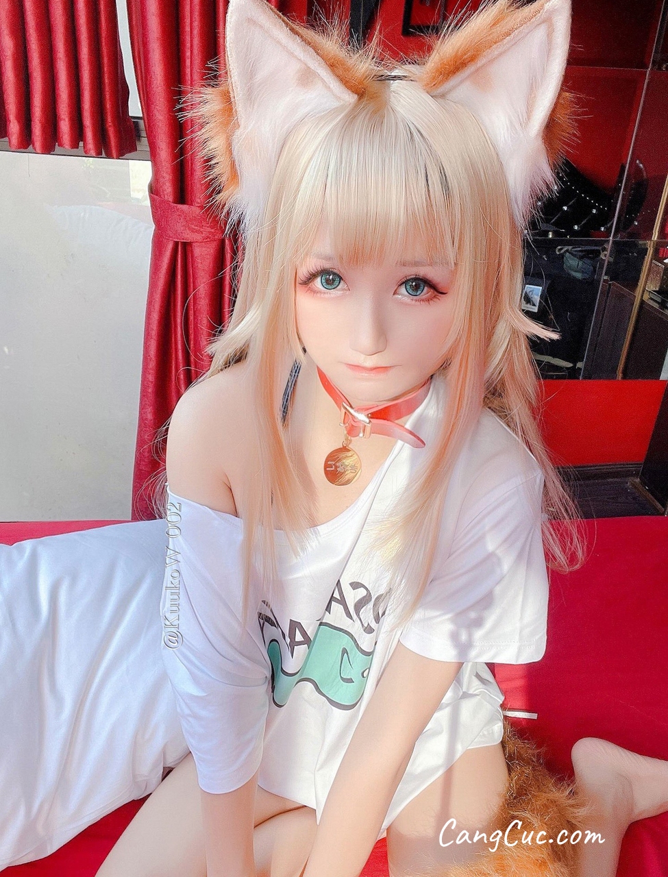 Watch sexy Coser@KuukoW No.049 Kinako photos