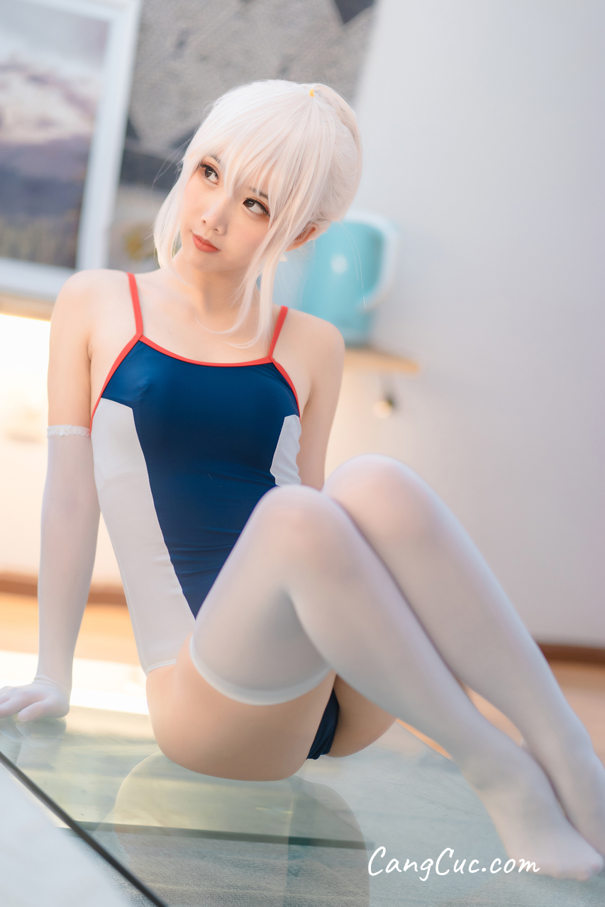 Watch sexy Coser@面饼仙儿 No.057 死库水面饼 photos