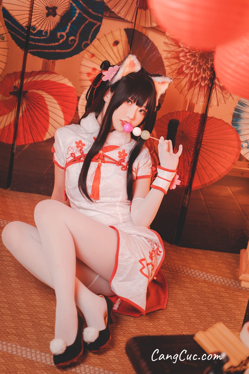 Watch sexy Coser@面饼仙儿 No.059 夕暮 photos