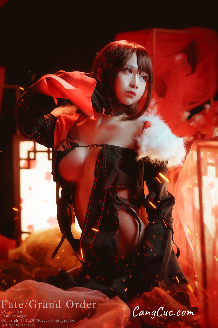 Watch sexy Coser@沖田凜花Rinka – 虞美人 photos