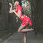 Coser@巧克力小圆面包 - 五更琉璃 新春旗袍