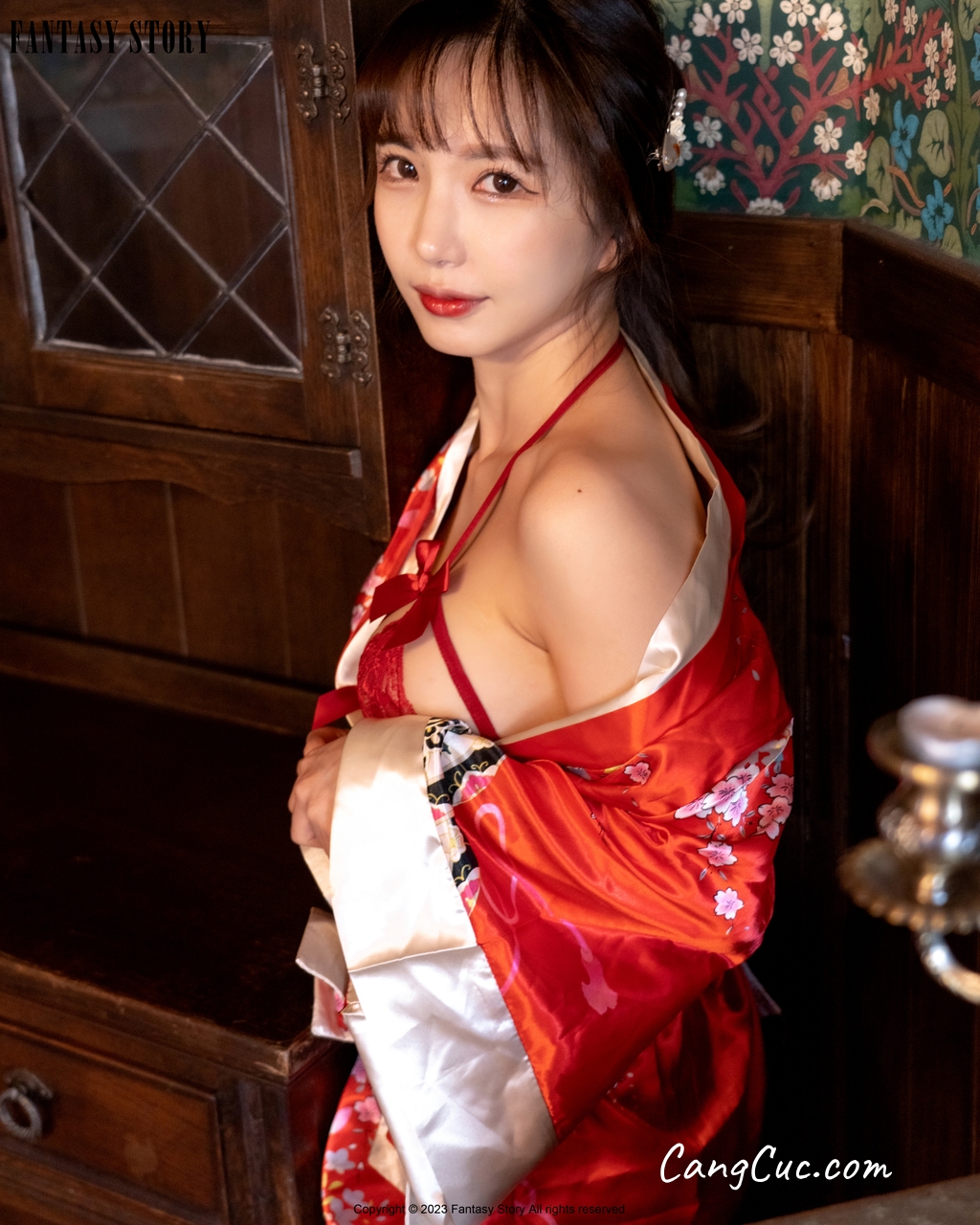 Watch sexy [Fantasy Story] Rua – A Girl in a Red Yukata photos