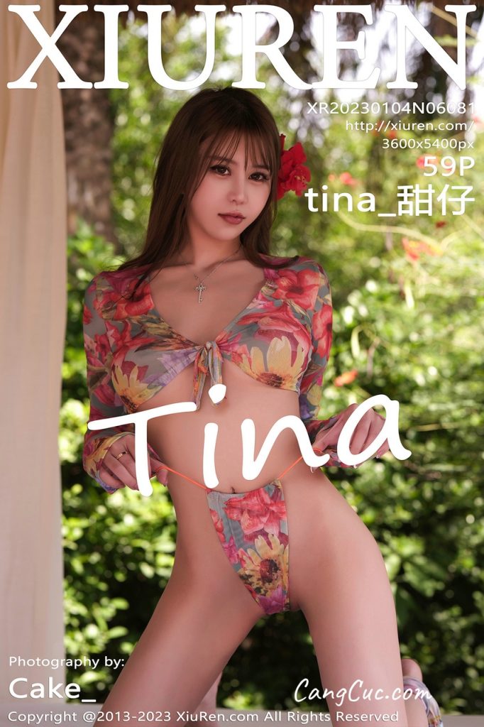 XIUREN No.6081 tina_甜仔