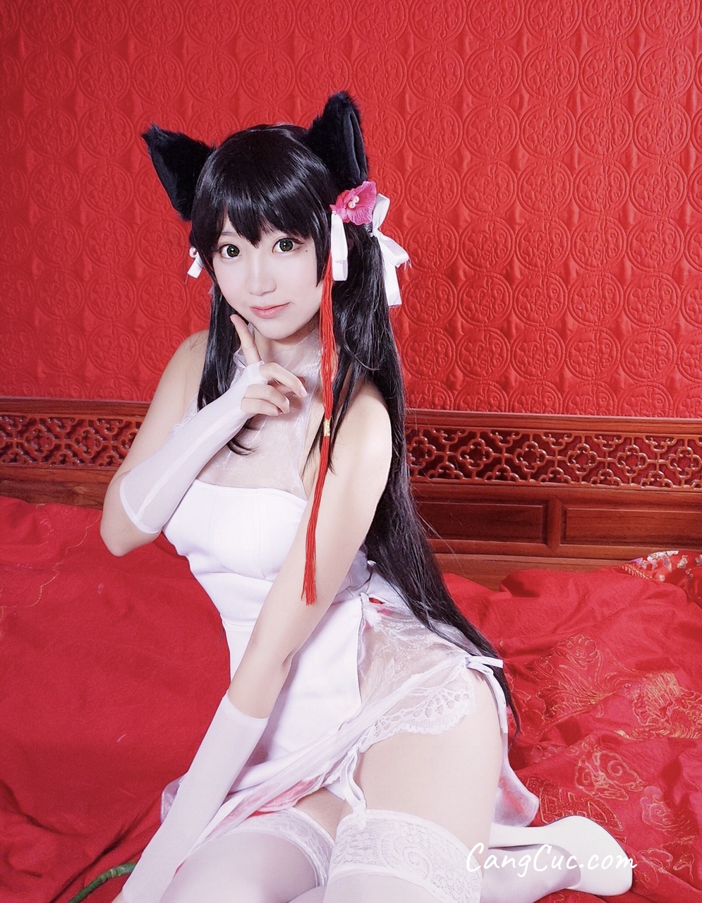 Watch sexy Coser@黑川 Vol.001 自拍 photos