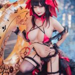 Coser@沖田凜花Rinka - Kurumi Tokisaki Swimsuit