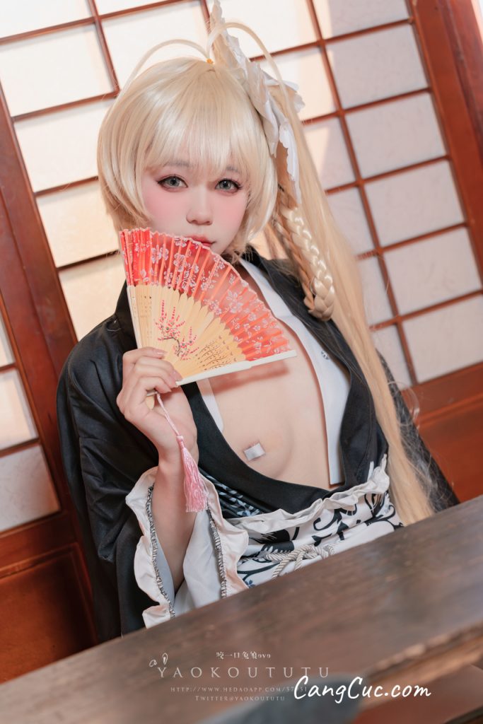 Coser@黏黏团子兔 – 六月T3专属特典『穹妹浴衣』