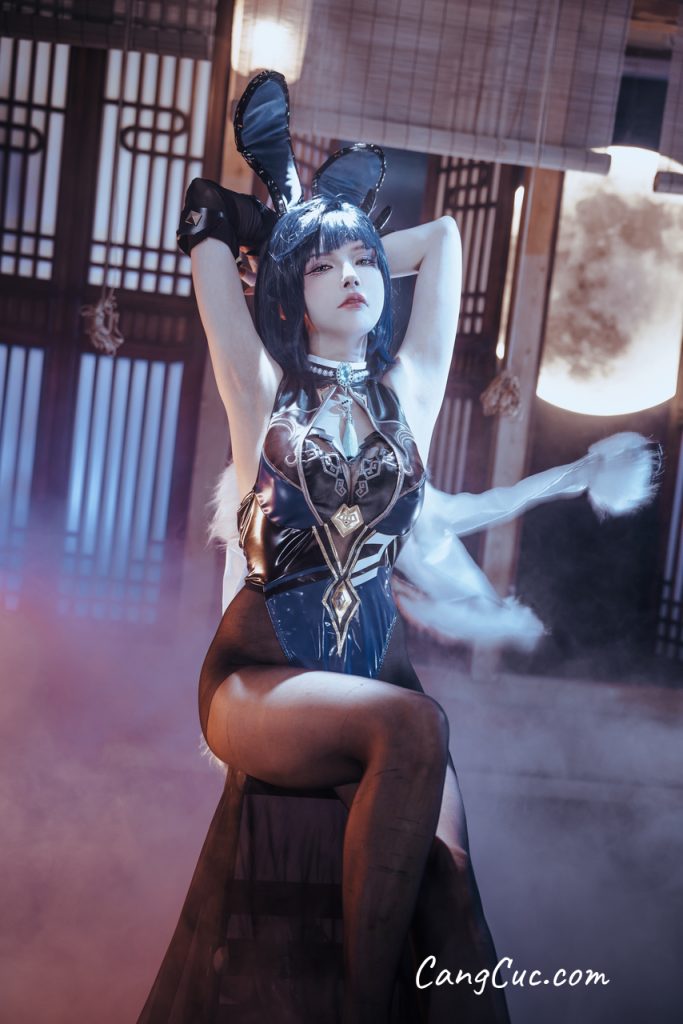 Coser@Xia Xiao Qiu Qiu Qiu (夏小秋秋秋) No.116  夜兰 兔女郎