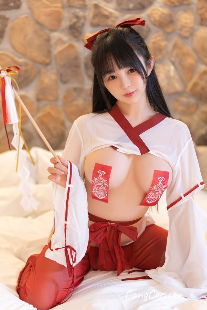 Coser@桜井宁宁 Vol.078 巫女