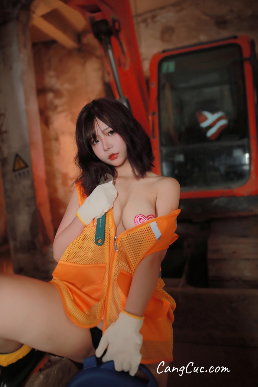 Watch sexy Coser@yuuhui玉汇 No.029 挖掘姬 photos