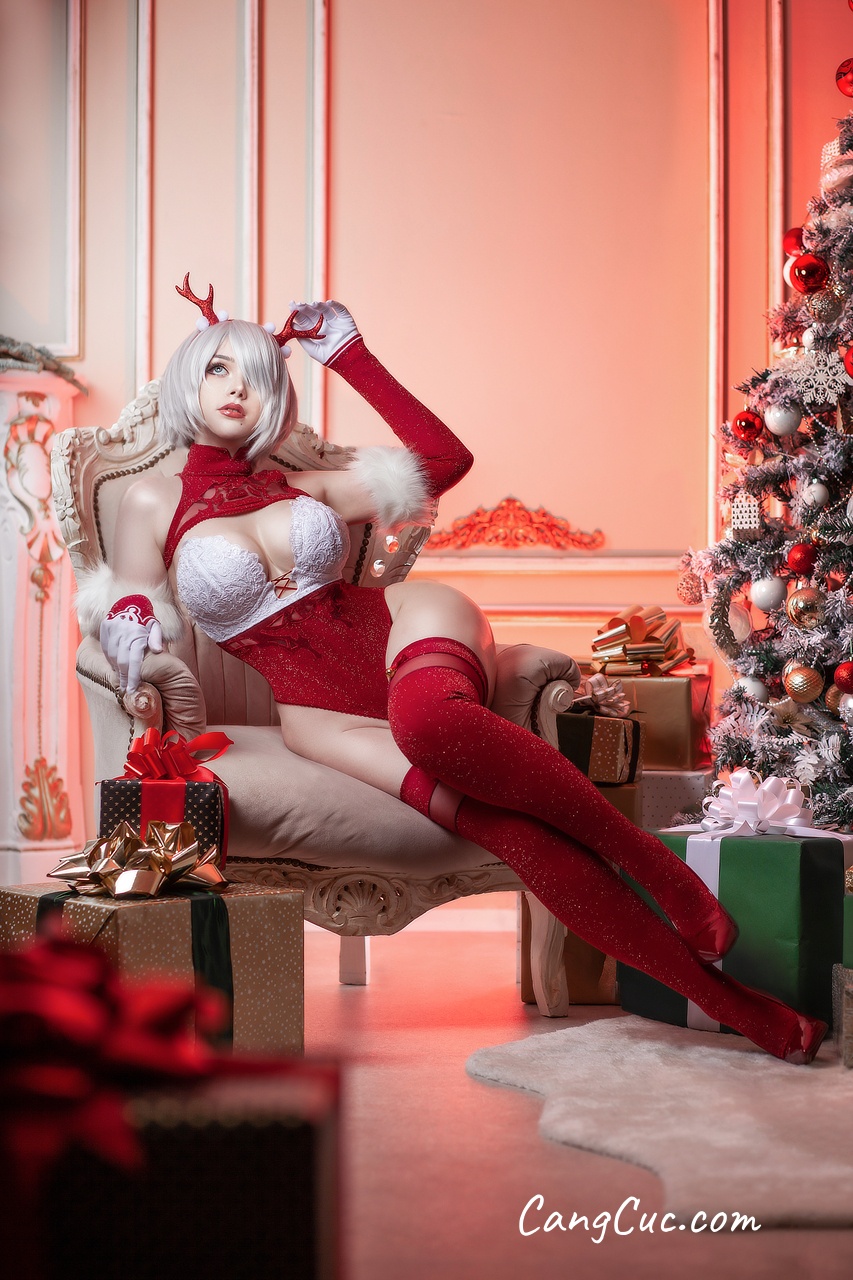 Watch sexy Coser@Sayathefox – Santa 2B photos