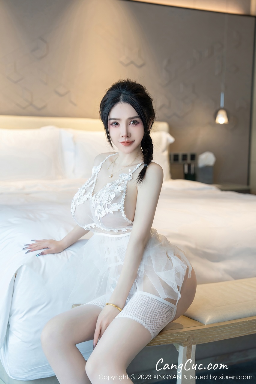 Watch sexy XingYan Vol.196 Pan Jiaojiao (潘娇娇) photos