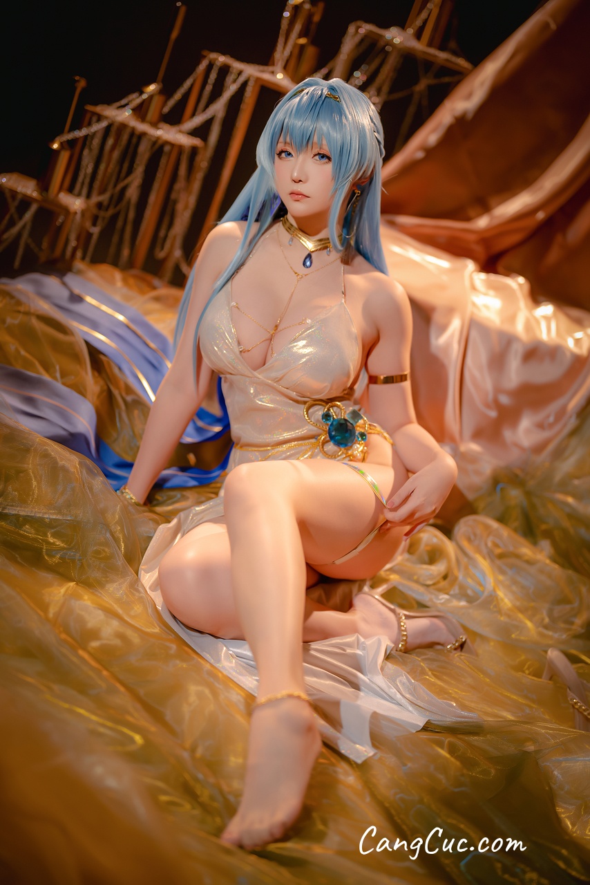 Watch sexy Coser@星之迟迟Hoshilily – Nikke-海伦 photos